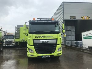 Truck with IBCs and Warehouse