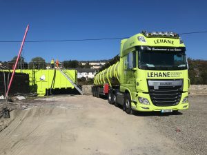 Articulated Suction Unit and Ireland's Largest Storage Tanker