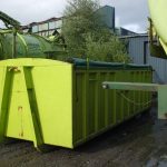 Roll on, roll off Contaminated Soil Bin